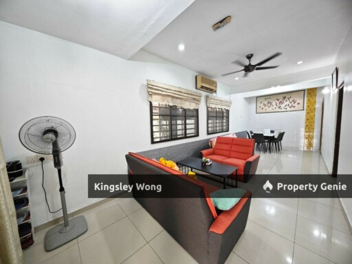 Pasir Puteh Ipoh 1.5 Storey Semi-D Fully Furnished Chinese Area For Rent