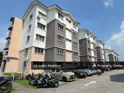 1ST FLOOR, CORNER UNIT & 1 PARKING | ROSE APARTMENT SAUJANA UTAMA SUNGAI BULOH