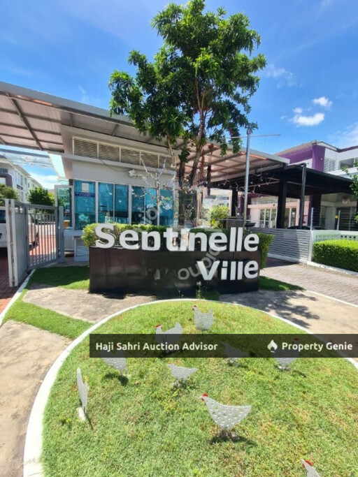 beli ada ong maaa  28% BMV No. 2A, Jalan Sentri 2, Vila Sentri, 14000 Bukit Mertajam, Penang 3 Storey Semi-Detached House
