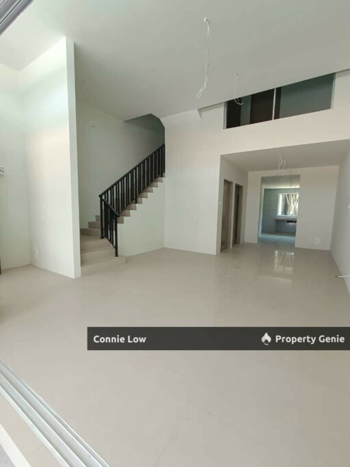 Ipoh Full Loan New Double Storey Terrace House with High Ceiling Interior Design Like 2.5 Storey