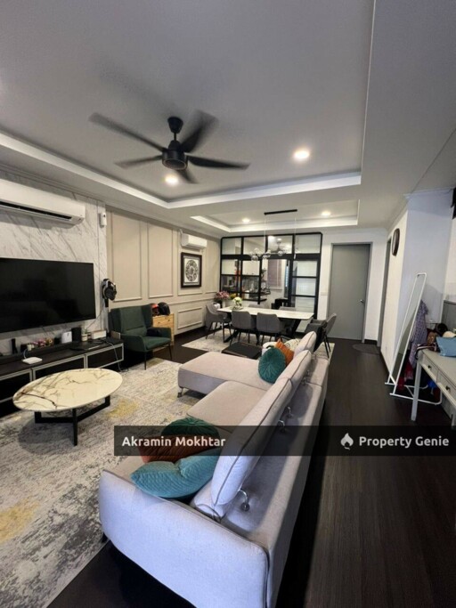 RENOVATED & PARTIALLY FURNISHED | 2 Storey Terrace Taman M Aruna, Saujana Rawang