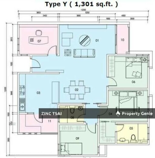 Villa Park Condo {Save RM 122,700}  8 mins Drive to MRT Serdang Jaya