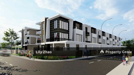 3 Storey Terrace House for Sale, New Project, Vision Garden Phase 3A, Penampang