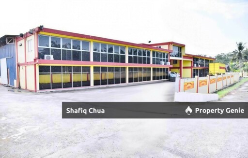 Land with Warehouse Factory Jenjarom, Kuala Langat, Selangor For Sale