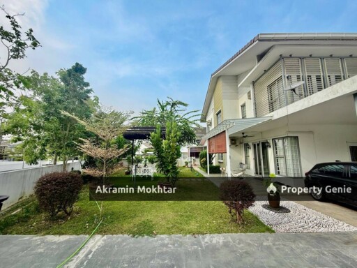 Freehold, Facing Open, Fully Furnished & Renovated | Corner Lot Double Storey Superlink, Enstek Timur, Jalan Timur Bandar Baru