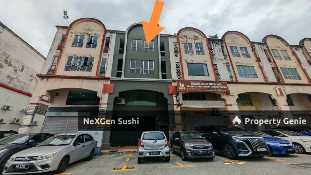 4 Storey Terrace Shop Office @ Kepong Industrial Park Save RM 190,000