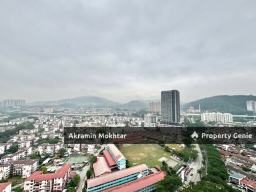 Corner Unit, Fully Furnished & 2 Parking | Residensi Rampai The Parc Tower, Setapak