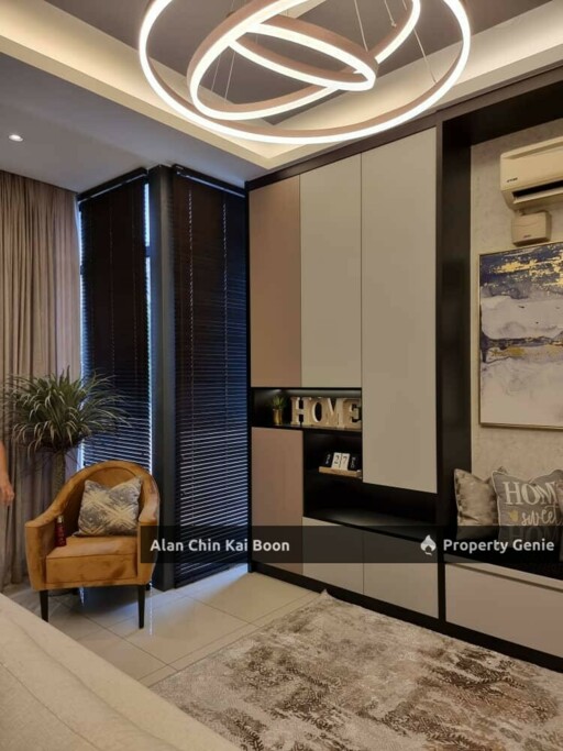 16 Quartz Taman Melawati 3 storey courtyard villa Fully Furnished For Rent