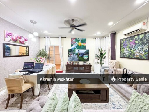 FREEHOLD & FULLY RENOVATED | 2 STOREY SEMI-D CLUSTER SEKSYEN 6, BANDAR BUKIT MAHKOTA, BANGI