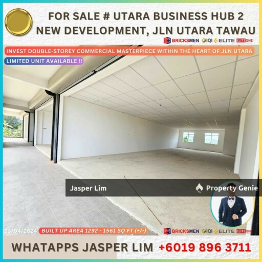 New Project Development Utara Business Hub 2 Tawau