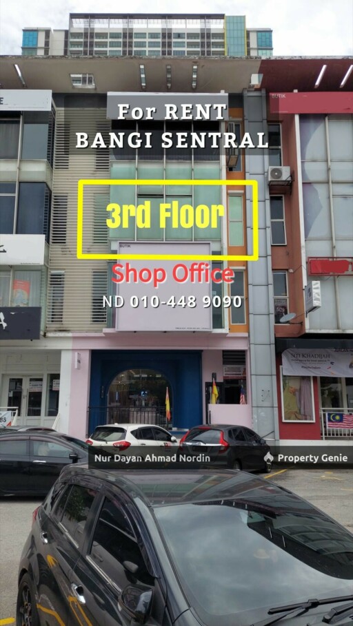 Shop Office Bangi Sentral Bangi Walk