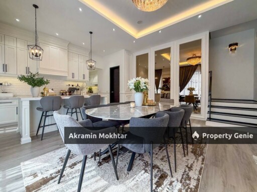 Freehold, Fully Furnished & Fully Renovated | 2 Storey Semi D Cluster Stoneridge Eco Majestic Semenyih