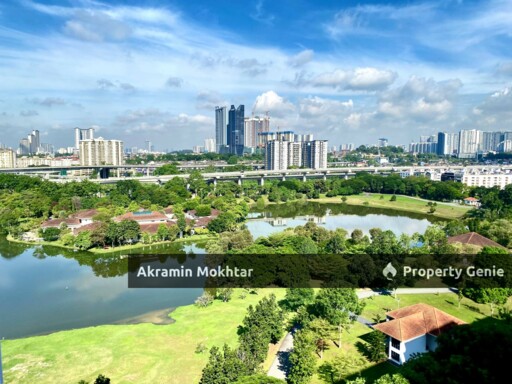 End Lot, Facing Open (Lake), Partially Furnished & Renovated | Apartment Desa Tasik 6B Bandar  Tasik Selatan Sungai Besi, KL