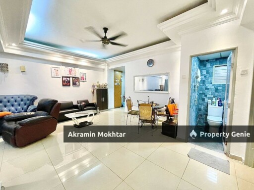 Renovated, Corner Unit & 1 Parking | Apartment Prima Saujana, Wangsa Permai, KL