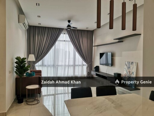 THE PARK SKY RESIDENCE BUKIT JALIL KUALA LUMPUR SERVICED RESIDENCE FOR SALE HIGH FLOOR FULLY FURNISHED FREEHOLD MOVE IN READY BEAUTIFUL DESIGNED UNIT 2 CAR PARK