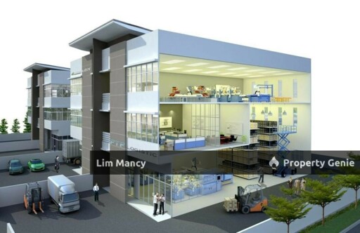 I-Parc Tanjung Pelepas Three Storey Semi Detached Light Industrial Factory