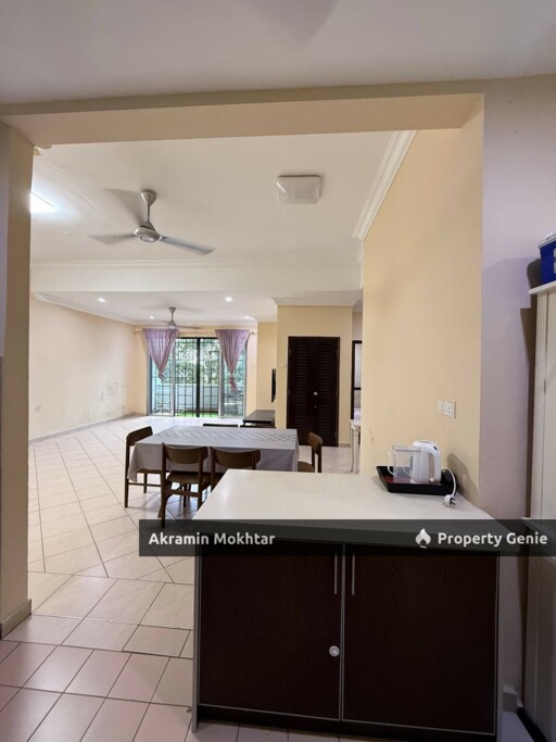 RENOVATED, PARTIALLY FURNISHED & 2 PARKING | (SPACIOUS UNIT) SRI LOJING CONDOMINIUM, SECTION 10,  WANGSA MAJU KUALA LUMPUR