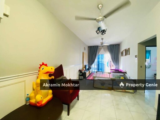 PARTIALLY FURNISHED, RENOVATED & 2 PARKING | PANGSAPURI PUTRA, TAMAN PUTRA IMPIAN, BANDAR SERI PUTRA, KAJANG