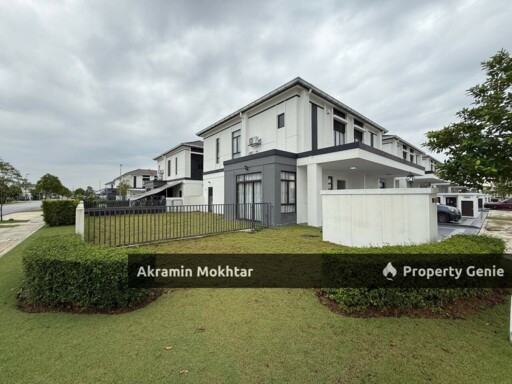 Facing Open & Fully Furnished | Double Storey Corner Lot (Type B) Regent Garden, Eco Grandeur, Puncak Alam.
