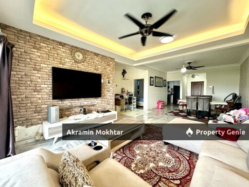 Fully Furnished, Renovated & 2 Parking | Villaria Condominium, Bukit Antarabangsa, Ampang