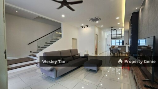 Fully Designed Save RM200k 2 Storey Terrace Freehold Krubong 24/7Gaurd