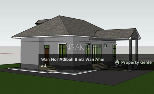 BANGLO 1 TINGKAT KG TELAGA PAPAN CHERANG RUKU PASIR PUTEH