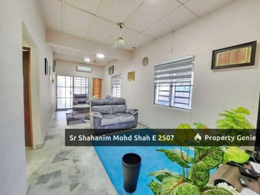 Corner Lot Single Storey Terrace With Pool, Taman Bangi Indah, Bangi