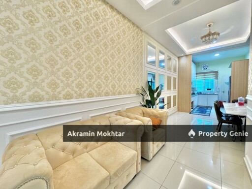 Freehold, Renovated & Partially Furnished | Single Storey Terrace Intermediate Tiara Sendayan, Labu Negeri Sembilan