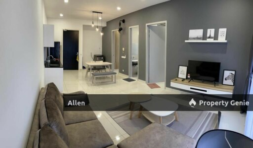 Eco Nest: Fully Furnished 678 sqft Unit in Eco Botanic