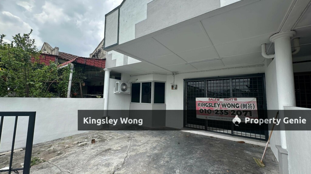 Taman Sri Perkasa Single Storey Terrace House Facing Field Link Song Choon Lapangan Terbang Ipoh