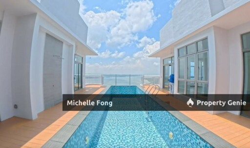 Teega Residence @ Puteri Harbour / Penthouse with Swimming Pools / Unblock Seaview