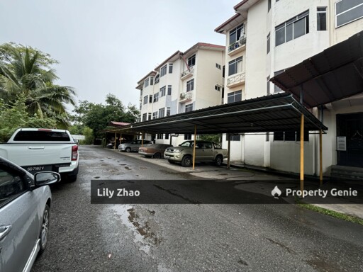 Taman Satria Apartment 3rd Floor for Sale, 3Bed 2Bath, Corner Lot, Fully Furnished, Menggatal, Kota Kinabalu.