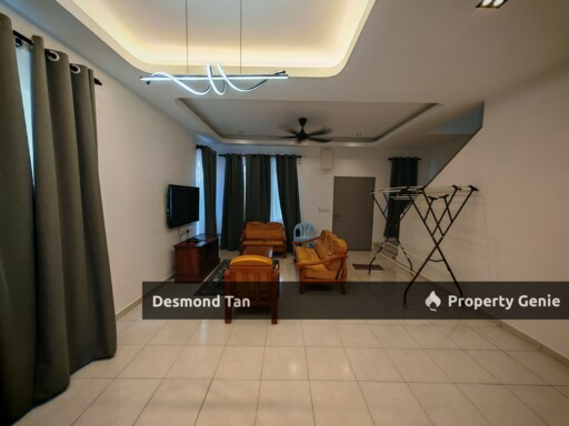 2 Storey Hermoso Forest Height, Broadhill, Arden Hill, Seremban (90% Fully Furnished with Kitchen Table Top)