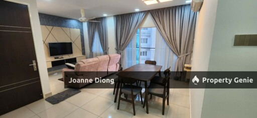 Koi Prima Condominium, Puchong: Fully-Furnished 1098 sqft Home