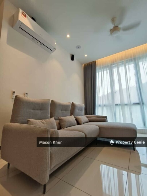 ECO TERRACES CONDO HIGH FLOOR 1095sf 2CP FULLY FURNISHED PAYA TERUBONG