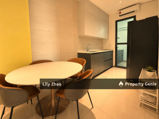 Jesselton Twin Tower A High end Condo for Rent, Level 25th, 3Bed 2Bath, Fully Furnished, 1 Car Park, Kota Kinabalu, Sabah