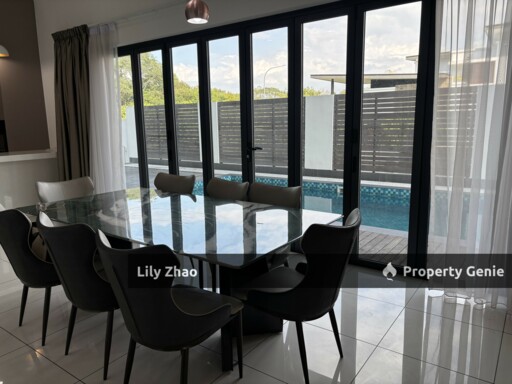 Beautiful BUNGALOW for Rent, DETACHED HOUSE with Swimming Pool, Likas, Kota Kinabalu City, Sabah, Malaysia