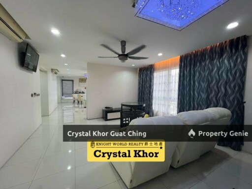 | 3 CAR PARKS | Central Park | Jelutong | Fully Furnished | 2600 sqft