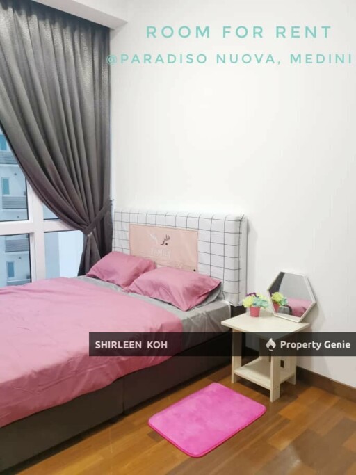 Female Room for Rent at Paradiso Nuova @ Medini Iskandar Puteri