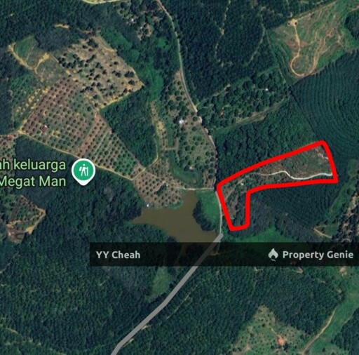 Kuala Kangsar Perak - freehold agriculture for sale, 4 acres, easy access