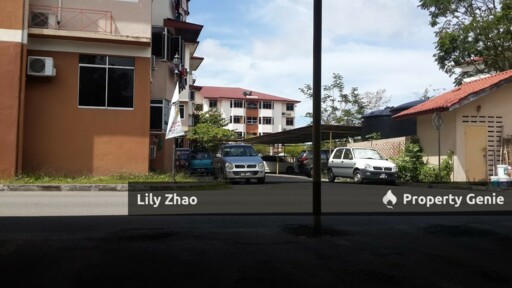 Taman Satria Apartment 3rd Floor for Sale, 3Bed 2Bath, Corner Lot, Fully Furnished, Menggatal, Kota Kinabalu.