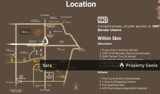 Condo for Sale at Central Park Damansara, Modern Living just 1km from Hextar World Empire City