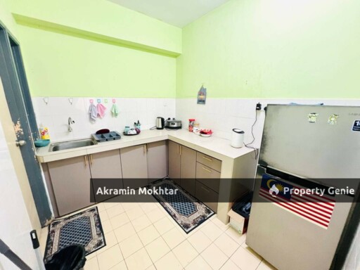 Freehold, Low Level, Fully Furnished & 1 Parking | Plaza Indah Apartment Taman Sepakat Indah Kajang
