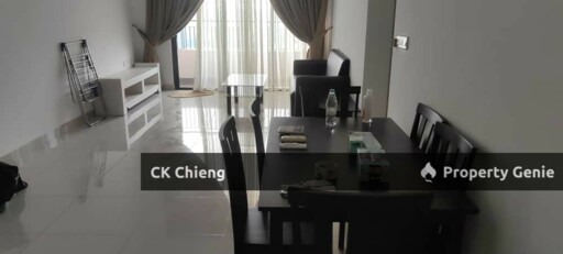 D'aman Residences Rent, Partly Furnished 3 Rooms, Taman Mas Puchong