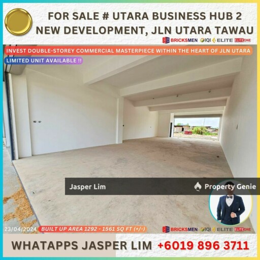 Utara Business Hub 2 Double Storey Commercial Tawau