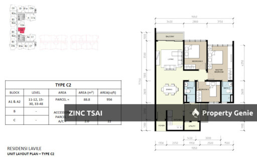Lavile Kuala Lumpur Taman Maluri Freehold Service Apartment Auction | 3R2B | Walk to LRT Maluri | Save RM 144K
