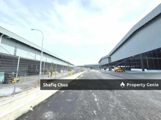 Newly Completed 2 Adjoining Detached Warehouse Factory Enstek, Negeri Sembilan For Sale or Rent