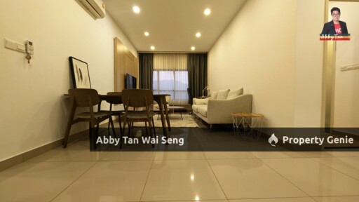Kingfisher Inanam | Top Floor Hill View | Fully Furnished