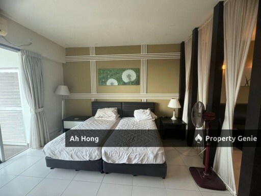 Jb Town / Bayu Marina / Studio / Partially Furnished