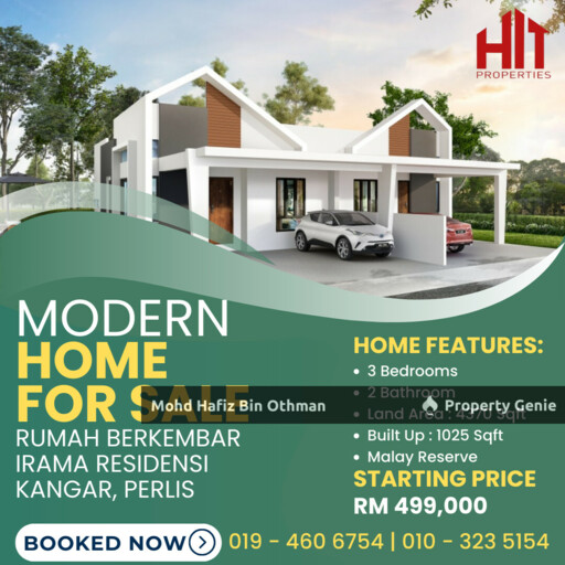 IRAMA RESIDENSI, KANGAR PERLIS